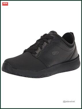 Women's Slip Resistant Work Sneaker Fashion Sneakers Lace Up